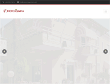Tablet Screenshot of hotelolimpiasirmione.com
